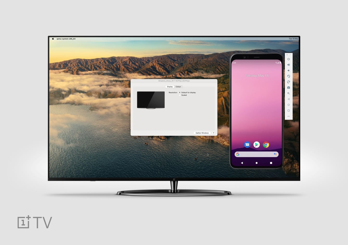 Black Screen Android Virtual Device - Solution for second display
