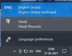 Choose keyboards