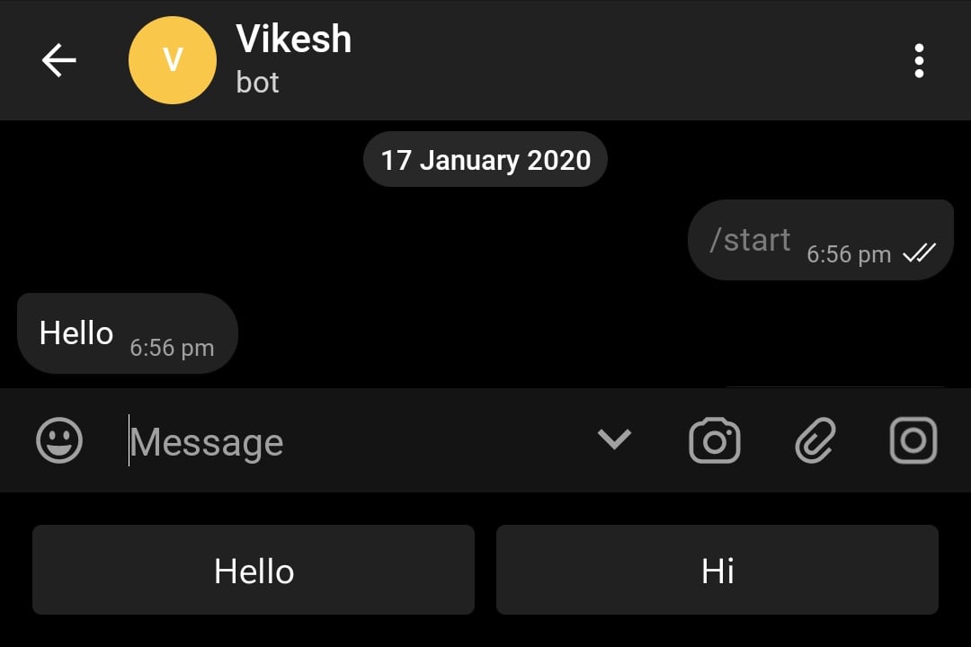 Telegram Bots - Coding the back end